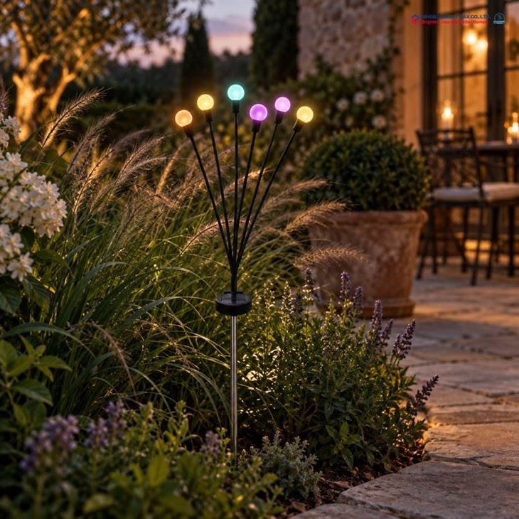 decorative solar garden lights